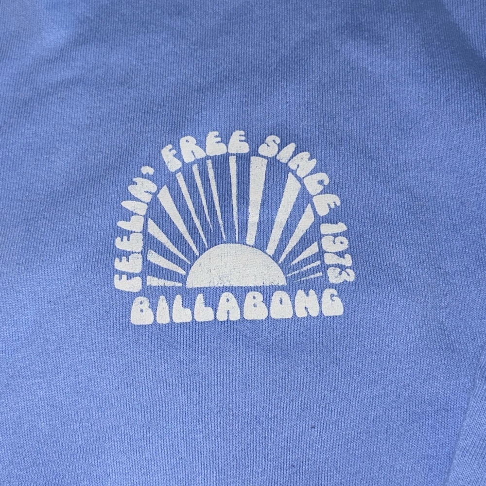 Women’s Billabong light blue hoodie size medium - Picture 2 of 6